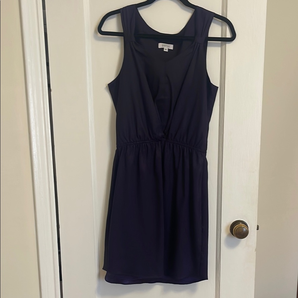 Barneys New York Purple Sleeveless V-Neck Sundress